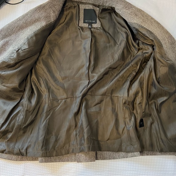 The Limited women’s brown wool jacket, size medium - Picture 2 of 9